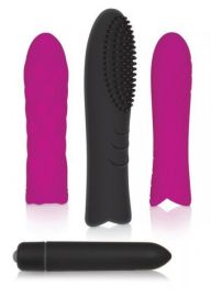 Pleasure Sleeve Trio with Bullet Vibrator