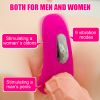 10 Vibration Modes Soft Design Waterproof Silicone Vibrating Lock Tool Ring Tshirt Sunglasses