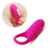 10 Vibration Modes Soft Design Waterproof Silicone Vibrating Lock Tool Ring Tshirt Sunglasses