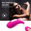 10 Vibration Modes Soft Design Waterproof Silicone Vibrating Lock Tool Ring Tshirt Sunglasses