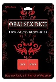 Oral Sex Dice Lick Suck Blow Kiss (SKU: PD801802)