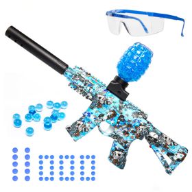 Splatter Ball Gun Gel Ball Blaster Toy Guns; NO for Nerf Guns EVA Bullet; Electric M416 with 11000 Non-Toxic; Eco-Friendly; Biodegradable Gellets; Out (Color: As pic)